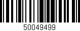 Código de barras (EAN, GTIN, SKU, ISBN): '50049499'