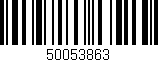Código de barras (EAN, GTIN, SKU, ISBN): '50053863'