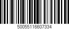 Código de barras (EAN, GTIN, SKU, ISBN): '50055116607334'