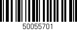 Código de barras (EAN, GTIN, SKU, ISBN): '50055701'