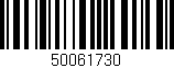 Código de barras (EAN, GTIN, SKU, ISBN): '50061730'