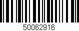 Código de barras (EAN, GTIN, SKU, ISBN): '50062916'