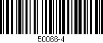 Código de barras (EAN, GTIN, SKU, ISBN): '50066-4'