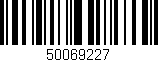 Código de barras (EAN, GTIN, SKU, ISBN): '50069227'