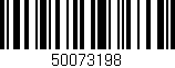 Código de barras (EAN, GTIN, SKU, ISBN): '50073198'