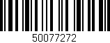 Código de barras (EAN, GTIN, SKU, ISBN): '50077272'