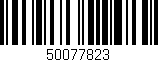 Código de barras (EAN, GTIN, SKU, ISBN): '50077823'