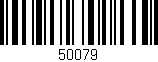 Código de barras (EAN, GTIN, SKU, ISBN): '50079'