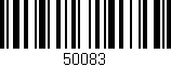 Código de barras (EAN, GTIN, SKU, ISBN): '50083'