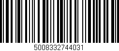 Código de barras (EAN, GTIN, SKU, ISBN): '5008332744031'