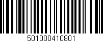 Código de barras (EAN, GTIN, SKU, ISBN): '501000410801'