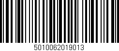 Código de barras (EAN, GTIN, SKU, ISBN): '5010062019013'