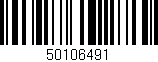 Código de barras (EAN, GTIN, SKU, ISBN): '50106491'