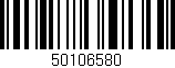 Código de barras (EAN, GTIN, SKU, ISBN): '50106580'