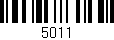 Código de barras (EAN, GTIN, SKU, ISBN): '5011'