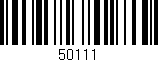 Código de barras (EAN, GTIN, SKU, ISBN): '50111'