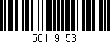 Código de barras (EAN, GTIN, SKU, ISBN): '50119153'