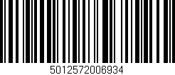 Código de barras (EAN, GTIN, SKU, ISBN): '5012572006934'