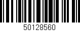 Código de barras (EAN, GTIN, SKU, ISBN): '50128560'