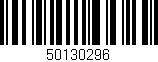 Código de barras (EAN, GTIN, SKU, ISBN): '50130296'