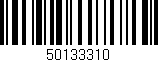Código de barras (EAN, GTIN, SKU, ISBN): '50133310'