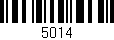 Código de barras (EAN, GTIN, SKU, ISBN): '5014'