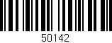 Código de barras (EAN, GTIN, SKU, ISBN): '50142'