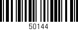 Código de barras (EAN, GTIN, SKU, ISBN): '50144'