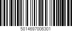 Código de barras (EAN, GTIN, SKU, ISBN): '5014697006301'