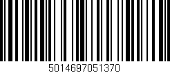 Código de barras (EAN, GTIN, SKU, ISBN): '5014697051370'