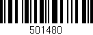 Código de barras (EAN, GTIN, SKU, ISBN): '501480'
