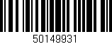 Código de barras (EAN, GTIN, SKU, ISBN): '50149931'