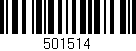 Código de barras (EAN, GTIN, SKU, ISBN): '501514'