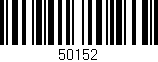 Código de barras (EAN, GTIN, SKU, ISBN): '50152'