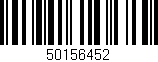 Código de barras (EAN, GTIN, SKU, ISBN): '50156452'