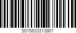 Código de barras (EAN, GTIN, SKU, ISBN): '5015833313901'