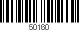 Código de barras (EAN, GTIN, SKU, ISBN): '50160'