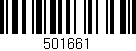 Código de barras (EAN, GTIN, SKU, ISBN): '501661'
