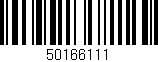 Código de barras (EAN, GTIN, SKU, ISBN): '50166111'