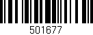 Código de barras (EAN, GTIN, SKU, ISBN): '501677'