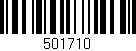 Código de barras (EAN, GTIN, SKU, ISBN): '501710'