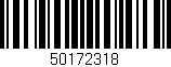 Código de barras (EAN, GTIN, SKU, ISBN): '50172318'