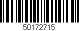 Código de barras (EAN, GTIN, SKU, ISBN): '50172715'