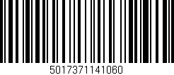 Código de barras (EAN, GTIN, SKU, ISBN): '5017371141060'
