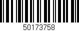 Código de barras (EAN, GTIN, SKU, ISBN): '50173758'