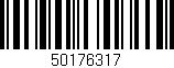 Código de barras (EAN, GTIN, SKU, ISBN): '50176317'