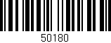 Código de barras (EAN, GTIN, SKU, ISBN): '50180'