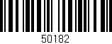 Código de barras (EAN, GTIN, SKU, ISBN): '50182'