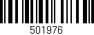 Código de barras (EAN, GTIN, SKU, ISBN): '501976'