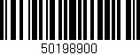 Código de barras (EAN, GTIN, SKU, ISBN): '50198900'